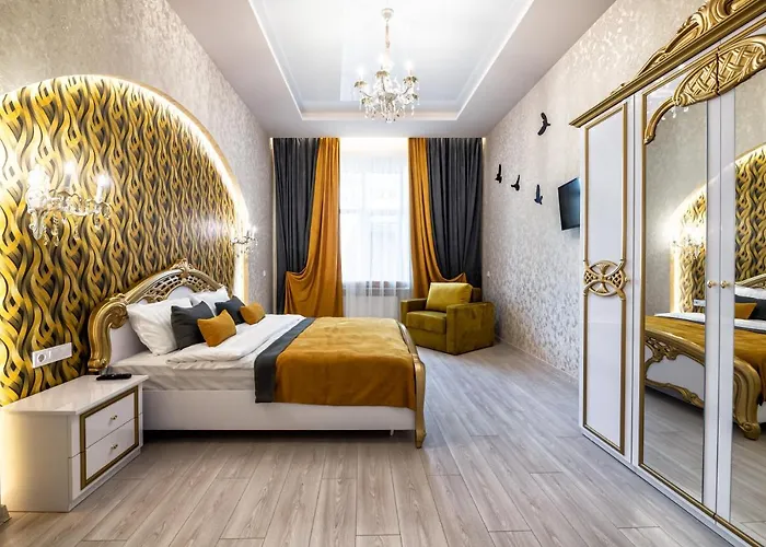 2 Bedroom Tykha Street Center With Parking Place דירה לבוב